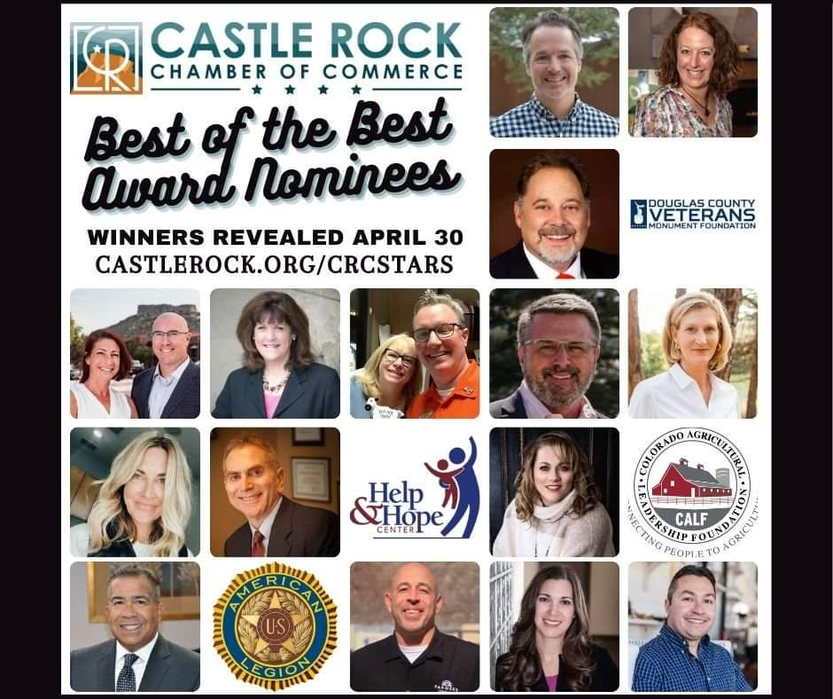 castle rock chamber of commerce award nominees
